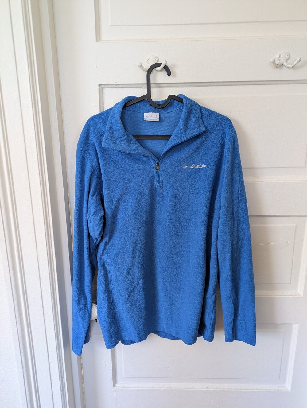 Columbia Men's Cornflower Blue Half-Zip Fleece Pullover